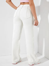 High Waist Solid Jeans